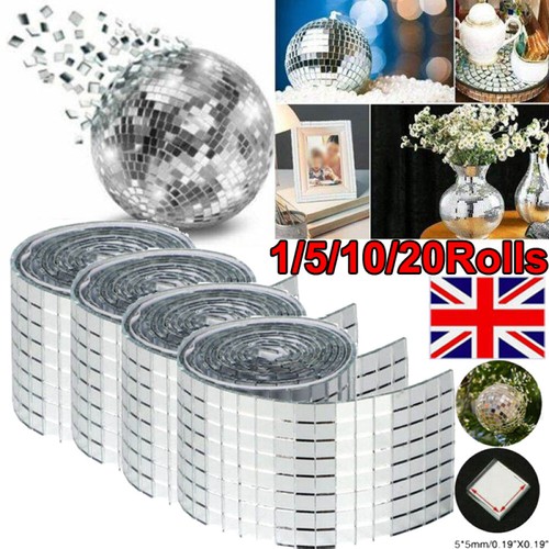 Glass mirror mosaic wall - mirror,