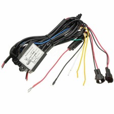 Universal LED Daytime Running Light DRL Relay Harness On/Off Controller Switch