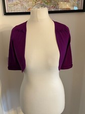 COAST PURPLE BOLERO CARDIGAN