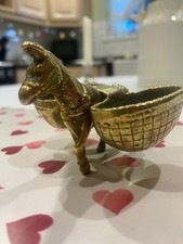 Vintage Brass Donkey Mule