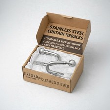 Pair Of Metal Curtain Hold
