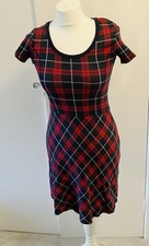 Tartan Skater Dress by Jack Wills Size 8 Excellent Condition