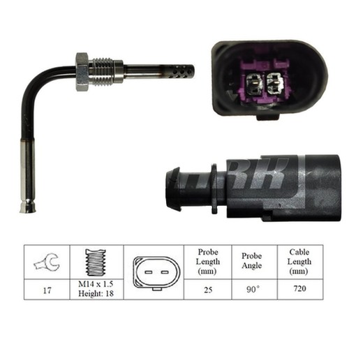 Exhaust temperature sensor - exhaust,