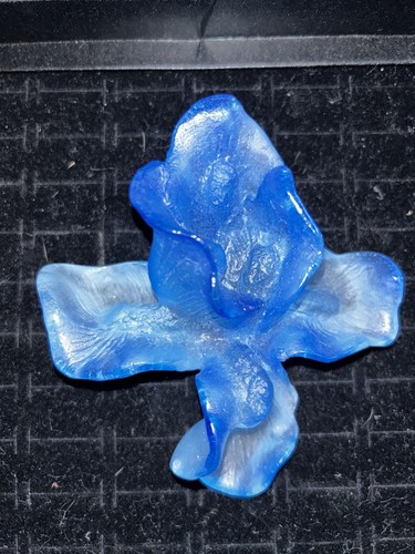 Daum glass blue - daum,