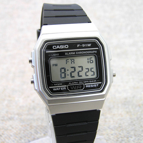 Stock casio 91wm - casio, f-91wm-7ajh