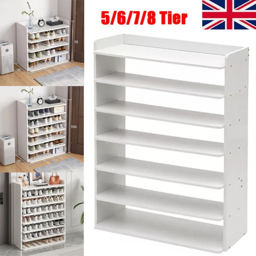 Tier white wooden hallway - white,