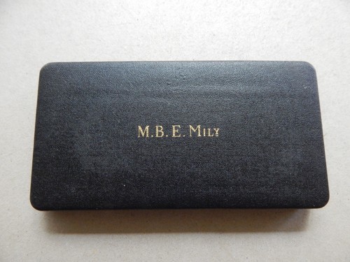 British mbe medal box royal - medal,