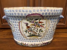 Large Vintage Porcelain Oval