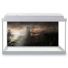Fish Tank Background 90x45cm -
