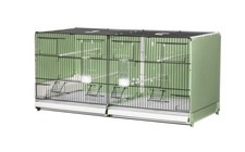 90cm Finch Canary Budgie Plastic Double Bird Breeding Cages Divider in Options