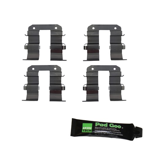 Rear brake pad - brake, fitting