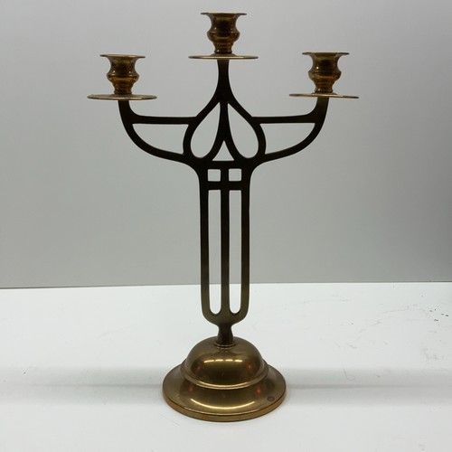 Vintage brass art nouveau - brass,