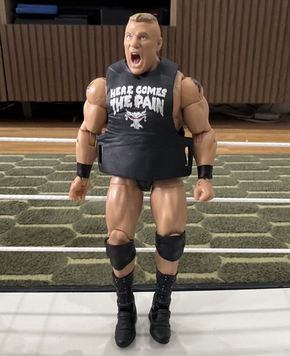 Mattel elite wwe brock - elite,