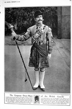 Old 1921 Drum-Major Welsh