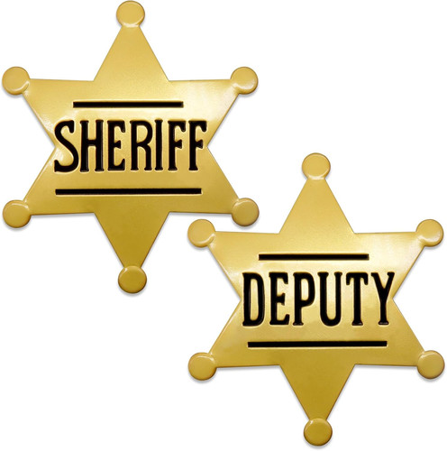 Pcs sheriff badge and - pcs,
