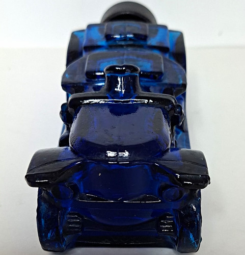 Avon blue glossy - glossy, glass