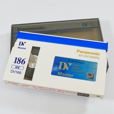 10 X Sony DVCAM tapes DV186 DV120 DV64 CASSETTES DV Full Size Job Lot USED ONCE!