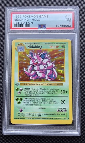 Pokemon base set - pokemon, nidoking