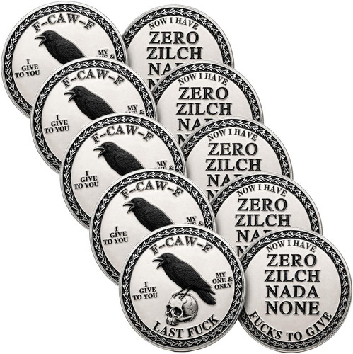 The caw coin - the, f-caw-f