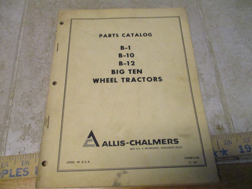 Allis chalmers parts - allis, &