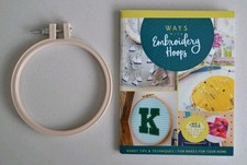 12 cm/5" Plastic Embroidery Hoop and Book