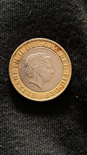 COIN ERROR , 2006 £2 COIN 
