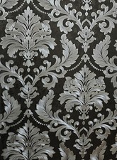 3D Luxury Damask Wallpaper