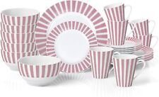 24pc Dinner Set Porcelain