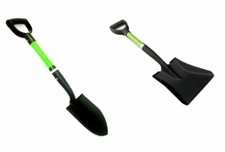 Micro Shovel Steel Head Fibre Glass Handle Mini Small Spade Shovels Round Head