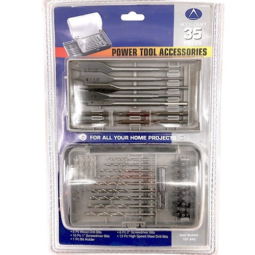 Accu craft piece drill - accu-craft, 35-piece