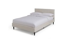 Skylar Small Double Bed Frame - White