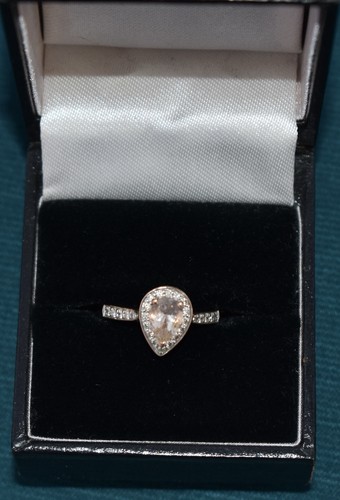 9ct rose gold morganite - rose, and