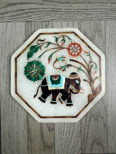 Marble coaster elephant - coaster,
