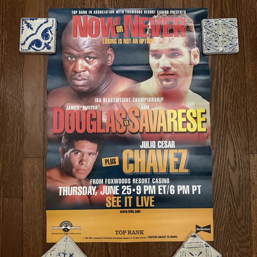 Vtg buster douglas - vtg, vs.