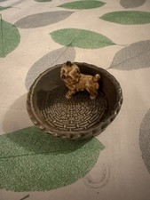 Wade Cat In Basket Vintage