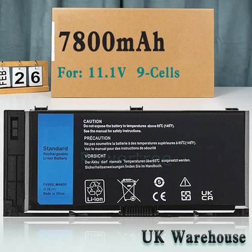 Battery fv993 for dell - for,