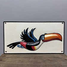 Cast Iron Guinness Toucan Sign - Man Cave / Garage Plaque