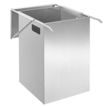 Recessed Bin Built-in A-Line Brushed Stainless Steel 400 x 350 x 200 mm