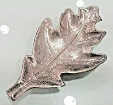 Antique Sterling Silver Leaf
