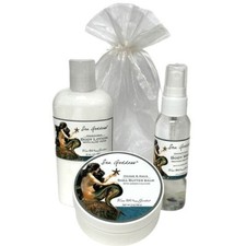 Sea Goddess BODY CREME Kiss me in the Garden Three pc Gift Set