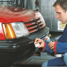 Wurth "Black" Plastic  75ml Bumpers Rubber Cloth Plastic Trim Restore