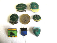 7 VINTAGE MOTORCYCLE ENAMEL