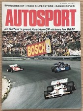 AUTOSPORT Magazine 19 AUG 1971 RANGE ROVER TESTED  Silverstone F5000