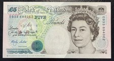 Old Five £5 Pound Note