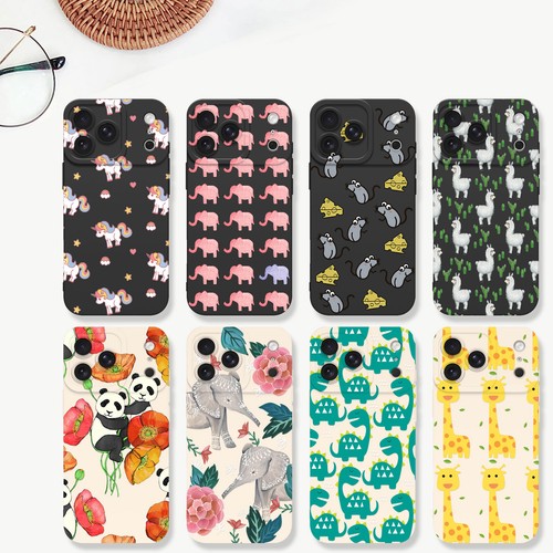 Cute animal printed phone - animal,
