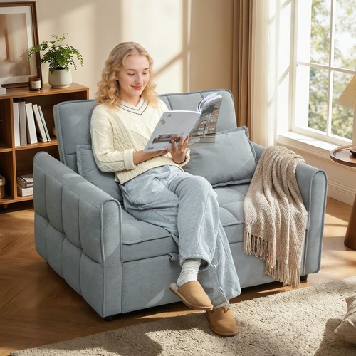 Homcom seater sofa - 2, bed