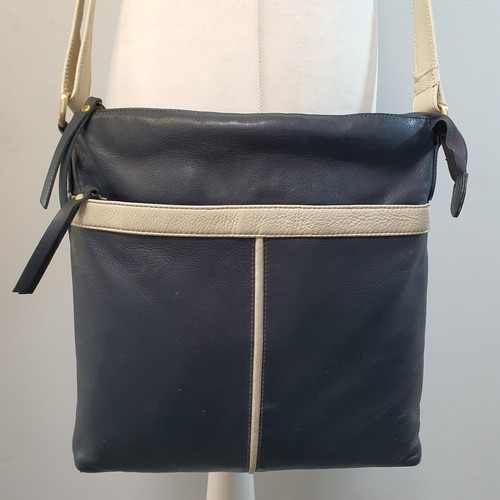 Gigi navy blue - gigi, leather