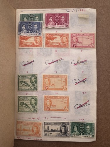 British colonies stamps - british,