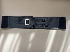 Vintage Style Black Wide