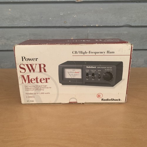Radioshack power swr - power, meter-